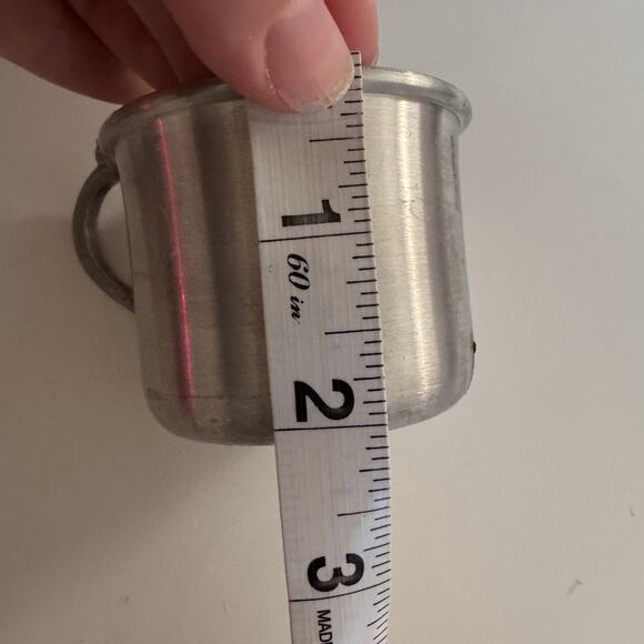 Danforth Pewter Disney Classic Winnie the Pooh Baby Cup and Bowl - Picture 11 of 11